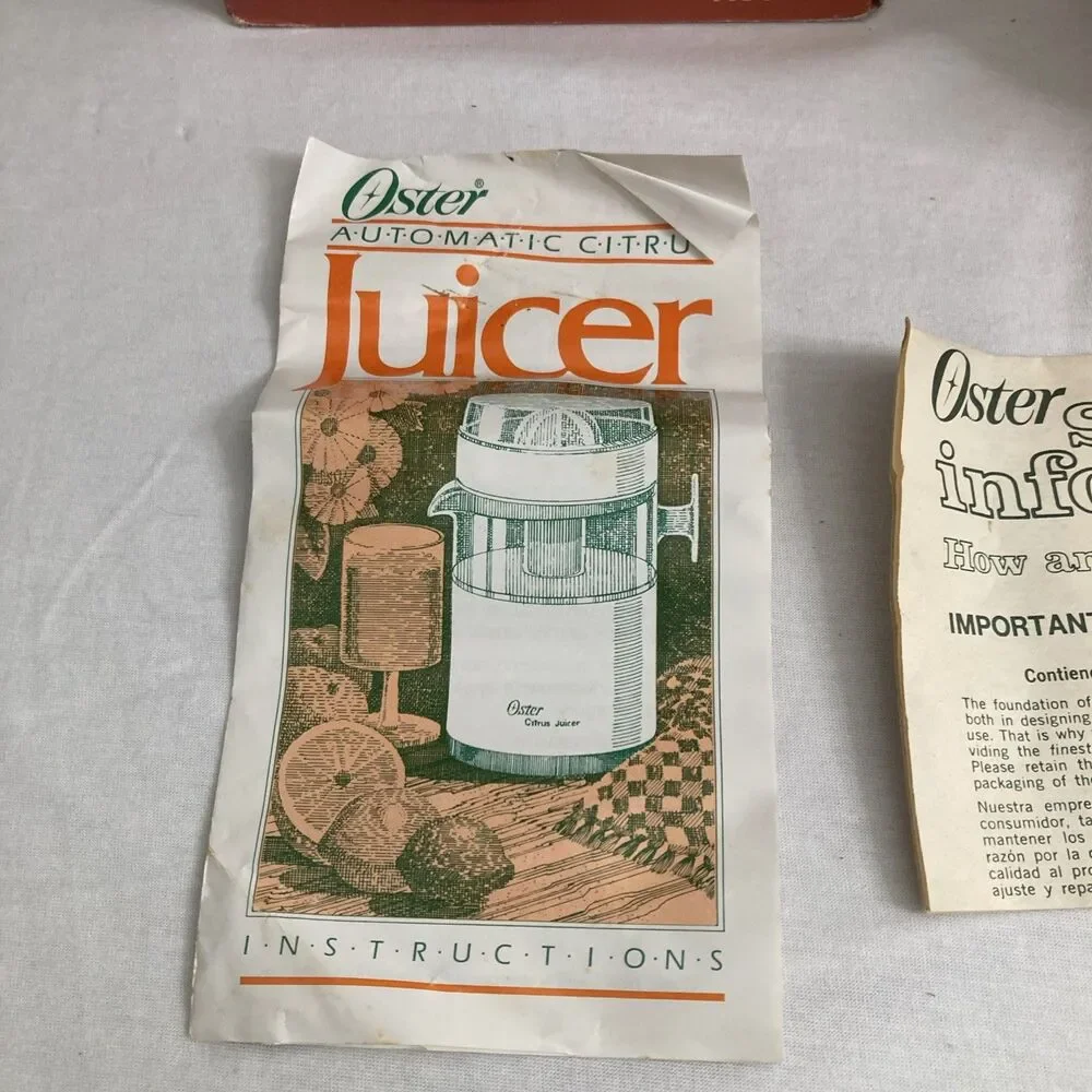 Oster vintage citrus